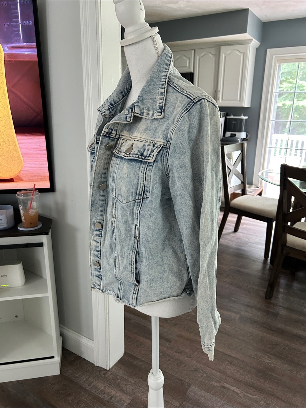 Light Wash Denim Jacket - Picture 2 of 5